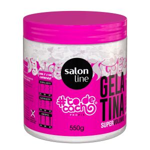 Gelatina Super Volumão Mix Misturinhas #todecachos 550g Salon Line