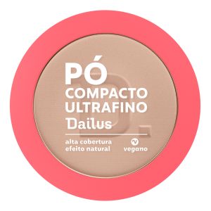 Dailus Pó Compacto Ultrafino Vegano D.2 Claro