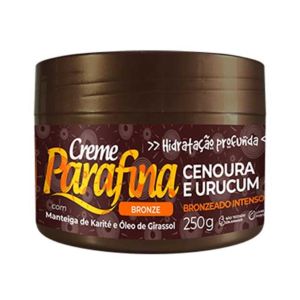 Creme Parafina Cenoura e Urucum Dermacream 250g