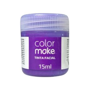 Tinta Facial Líquida Roxo Colormake 15ml