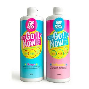 Kit Shampoo + Condicionador Go!!! Now Bad Rock Hanova 1L