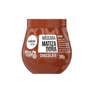 Máscara Matizadora Chocolate Salon Line 300g