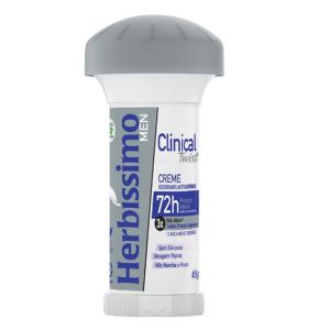 Desodorante Antitranspirante Stick Herbíssimo Clinical Azul