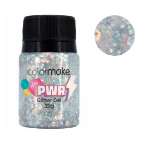 Glitter Gel Glow PWR Pérola Colormake 30g