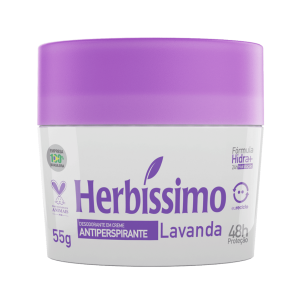 Creme Desodorante Lavanda Herbíssimo 55g