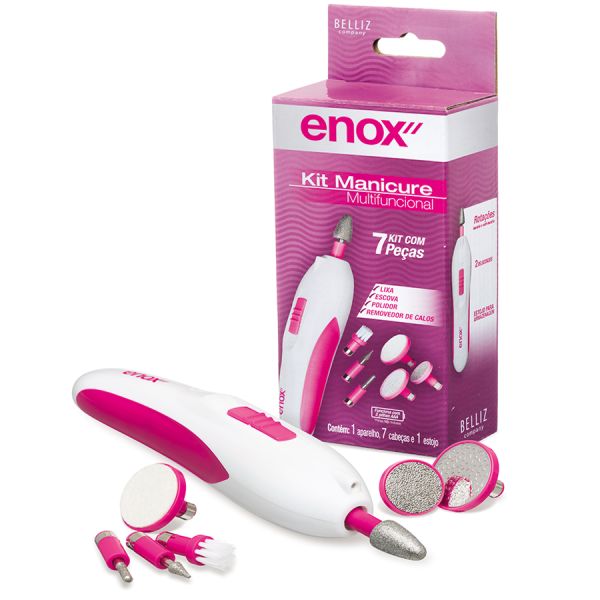 Kit Elétrico Manicure/Pedicure Enox