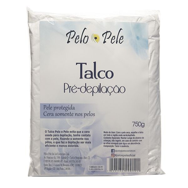 Talco Pré-Depilação Pelo E Pele 750g