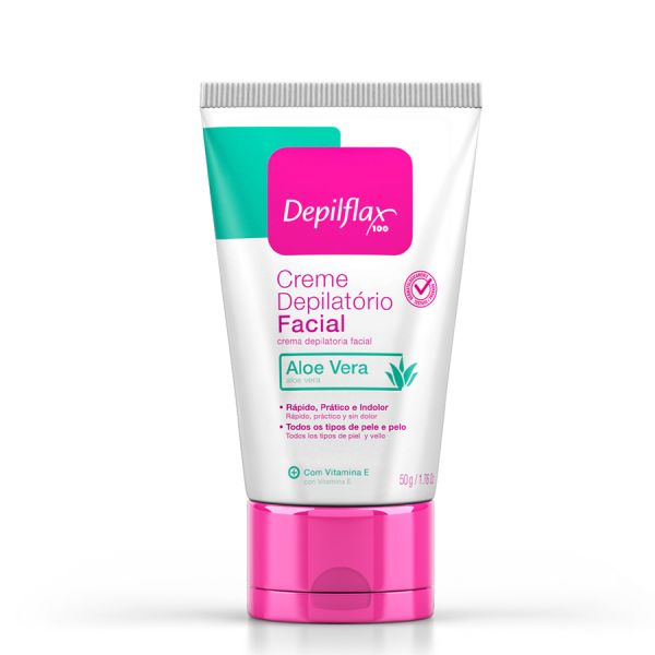 Creme Depilatório Facial Depilflax 50g
