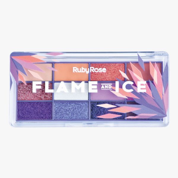 Paleta De Sombras Flame And Ice Ruby Rose