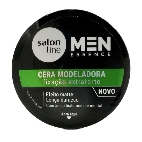 Cera Modeladora Extraforte Matte Men Essence Salon Line 60g